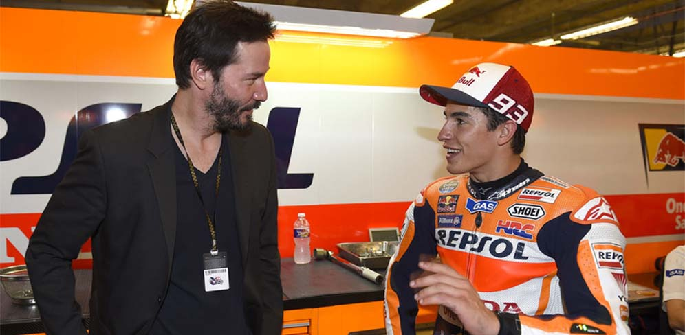 Ketika Keanu Reeves Berbicara MotoGP